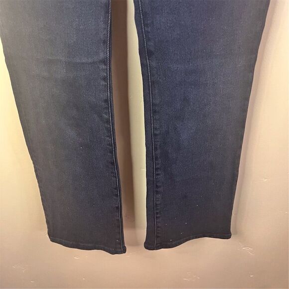 Madewell Mid Rise Kick Out Women's Straight‎ Jeans Size 25 Black 5-Pocket - Picture 3 of 8